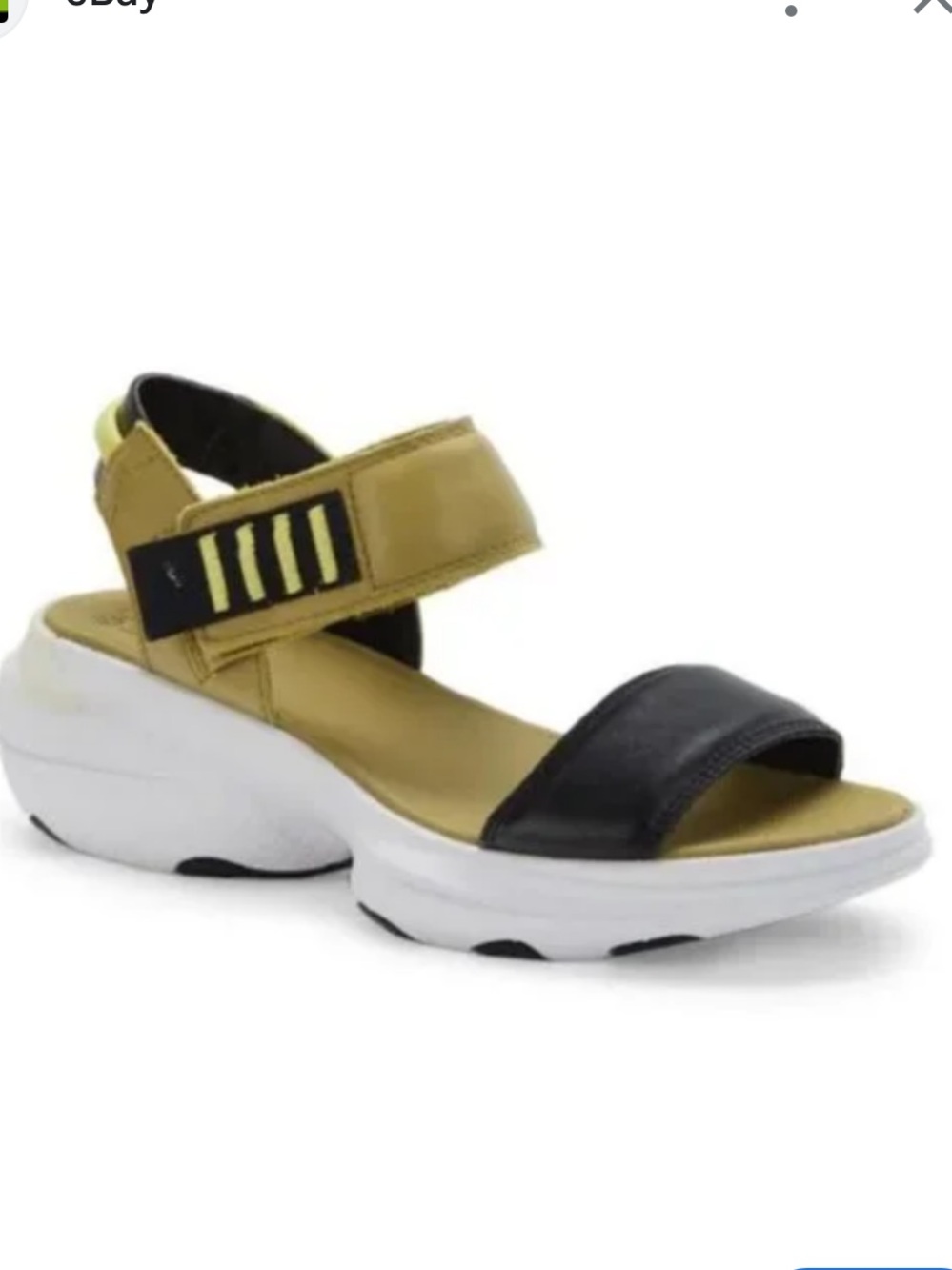 SOREL Explorer Blitz Stride Sandal in Green and Black Women’s Size 6